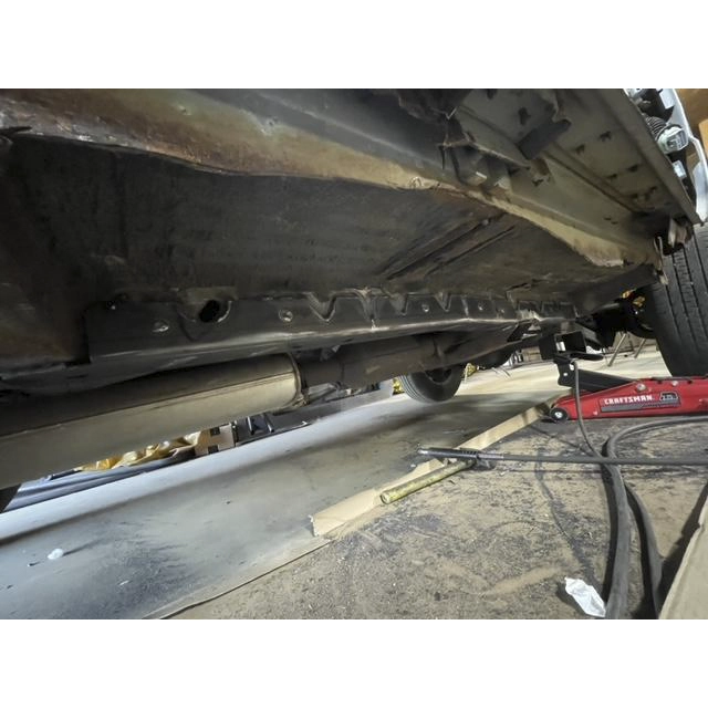 Mid Section Frame Stiffeners installed zj mid section frame stiffeners installed